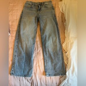 Abercrombie Kids High rise wide leg